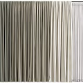 Elegant Beige And White Textured Curtains For Modern Home Window Decor
