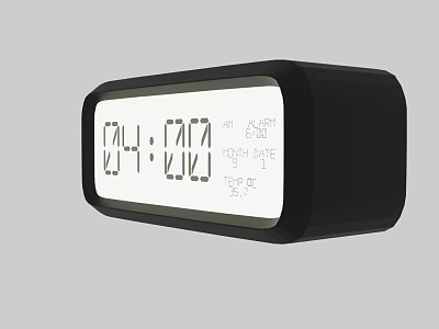 Multifunctional Bluetooth Speaker With Time Alarm Weather And Temperature 3d model