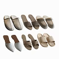 Comfortable Stylish Women's Slippers in Beige Brown White with Various Designs