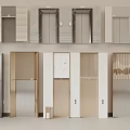 Elevator Hall Elevator Door Elevator Button Lobby Elevator Hotel Elevator 3d model