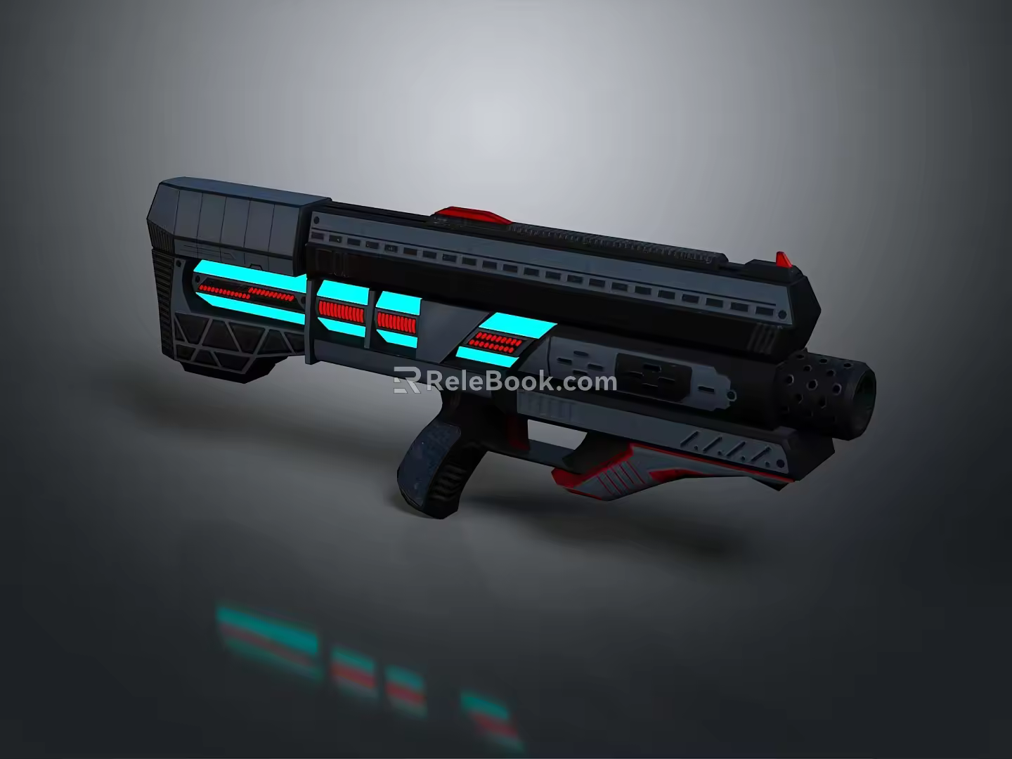 Science Fiction Firearms Next Generation Firearms Science Fiction Game Gun Game Firearms Game Gun Concept Gun Laser Gun 3d model