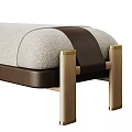Modern Sofa Stool Low Stool Bench Bed End Stool 3d model