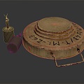 Mines Sci-fi Mines Dispatch Mines Naval Mines Suspended Mines Underwater Mines Military Items 3d model