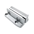 Aluminum Metal Bracket With Slotted Design And Mounting Holes For Mechanical Applications