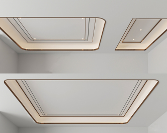 Modern Ceiling 3d model