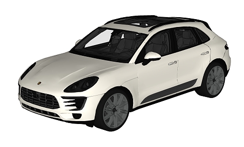 Hyundai Porsche Cayenne 3d model