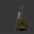 Shield Defense Weapon Ancient Shield Iron Shield Protective Shield Wooden Shield Ancient Weapon Cold Weapon 3d model