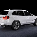 White BMW SUV with Modern Sleek Body Design and Stylish Alloy Wheels