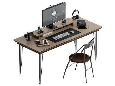 Middle Style Computer Desk model