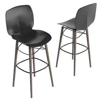 Modern Bar Chair 3d model