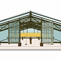 Pavilion 3d model