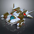 Modern Fighter Science Fiction Fighter Science Fiction Fighter Space Fighter 3d model