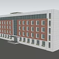 Modern Office Building Comprehensive Building Office Building Office Building 3d model