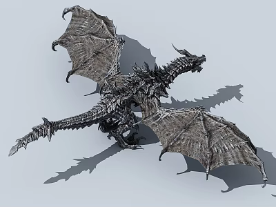 Modern Dragon 3d model