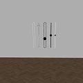 Modern Minimalist Wall Lamps With Sleek Linear Designs And Metallic Accents