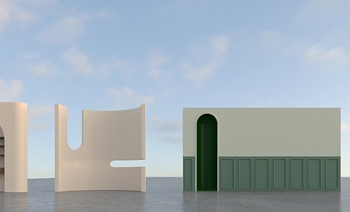 modeling wall 3d model