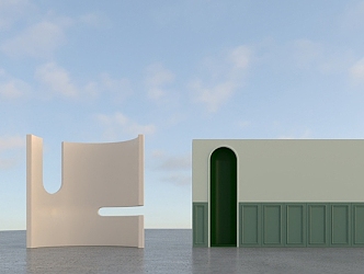 modeling wall 3d model