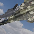 Fighter F34 Fighter 3d model