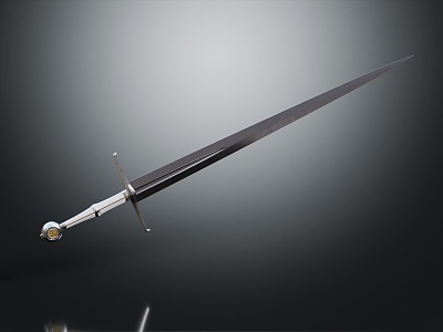 Modern Sword Officer Sword Long Sword 3d model