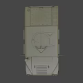 Military Hummer Army Vehicle With Green Exterior Large Tires And Markings