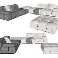 Modern Combination Sofa 3d model