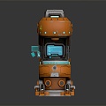 sci-fi terminal sci-fi workstation sci-fi base sci-fi building sci-fi item sci-fi component 3d model