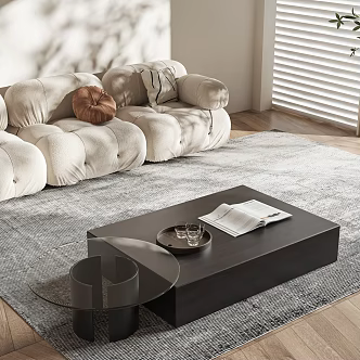 Modern style coffee table 3d model