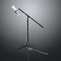 Microphone Amplifier Capacitor Microphone High-end Microphone Wheat Desktop Microphone Broadcasting Microphone 3d model