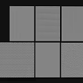 Modern Wall Panels With Different Textures And Patterns For Interior Design