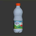 Transparent Plastic Beverage Bottle With Red Cap For Tree Milk Daily Use