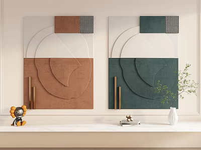 Home Silent Hanging Paintings 3d model