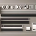 Different Styles Modern Air Conditioner Vents Including Grid And Round Designs For Home Office