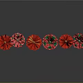 Traditional Decorative Weapons Collection With Various Shapes And Intricate Details