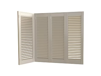 Modern Blinds Corner Blinds 3d model