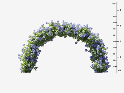 Modern Arch Gardening 3d model