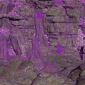 Natural Rocky Terrain With Rough Stone Piles And Jagged Rock Formations