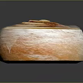 Freshly Baked Cinnamon Roll With Swirled Layers Golden Crust And White Icing