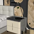 Table lamp table lamp side 3d model