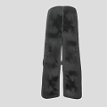 Gray Tie Dye Cargo Pants With Multiple Pockets For Casual Daily Wear