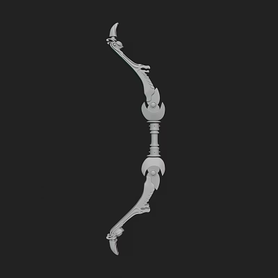 Modern Bow Bow and Arrow 3d model Modern Bow Bow and Arrow 3d model