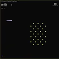 Modern Recessed Downlights and Spotlights in Grid Pattern for Ambient Lighting