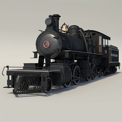 Modern locomotive 3d model Modern locomotive 3d model