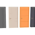 Single door 3d model