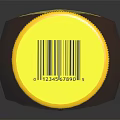 Marmite Yeast Extract Jar With Yellow Lid On Black Reflective Surface