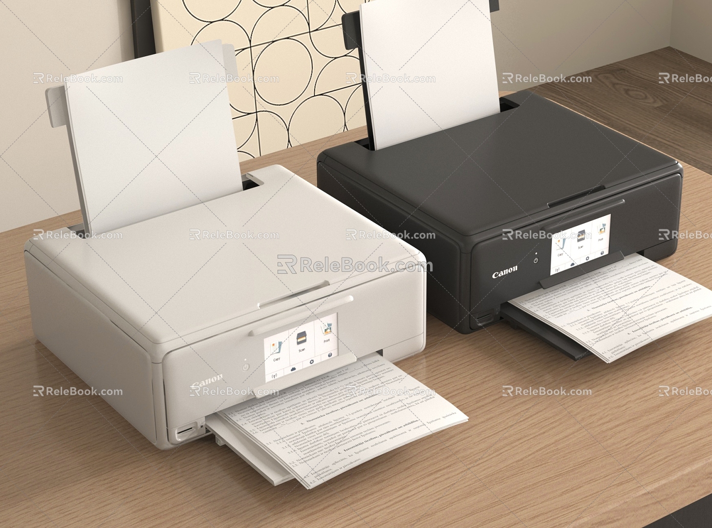 Modern Printer Copier 3d model