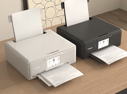 Modern Printer Copier 3d model