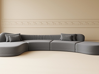 Arc Multiplayer Sofa 3d model