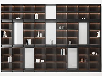 Modern Decorative Cabinet 3d model