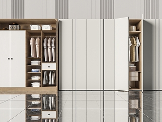 Modern wardrobe 3d model