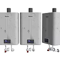 Haier Three White Water Heaters Essential Daily Use Home Appliances